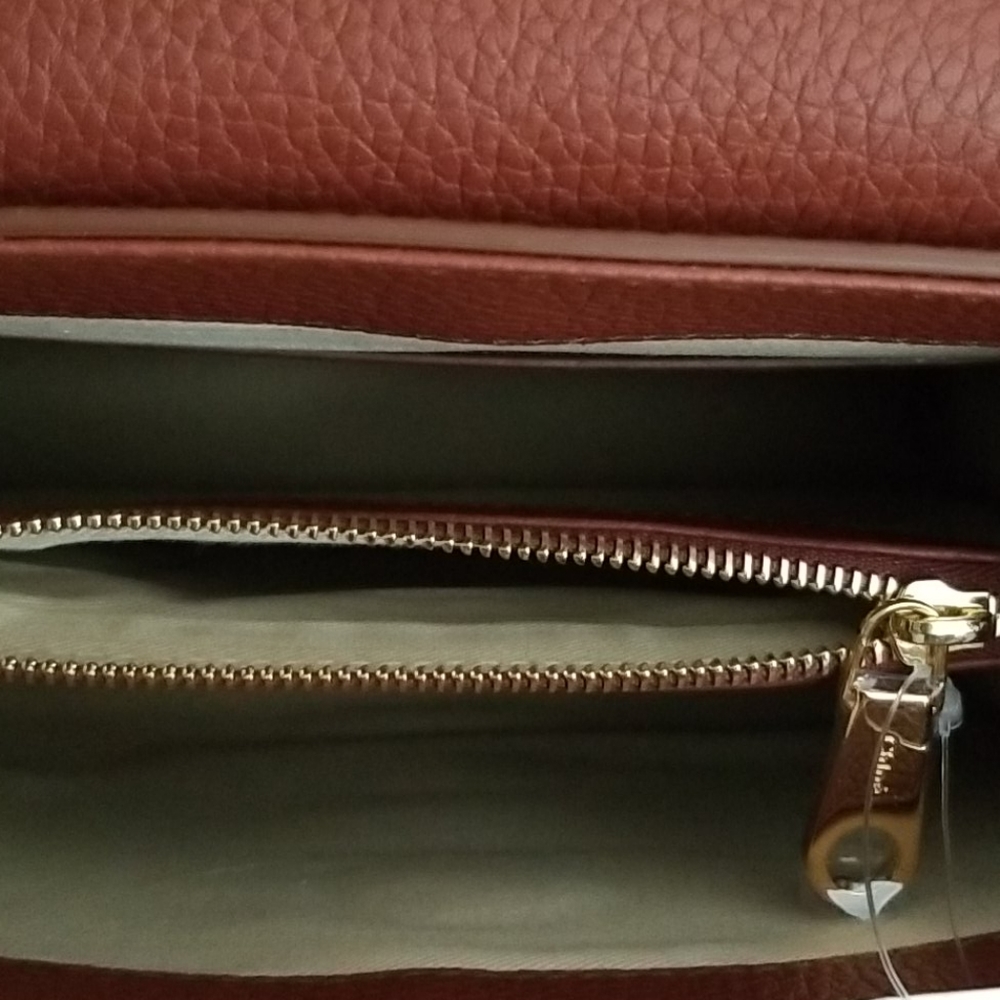 New Chloe Aby Mini Lock & Key Top-Handle Bag - Picture 12 of 15